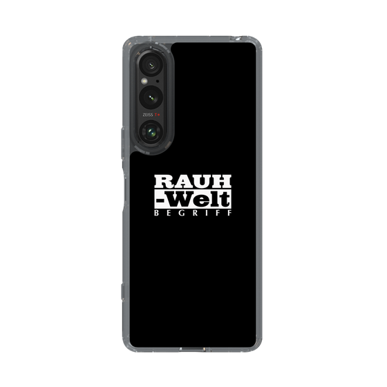 Slim Protection Case［ RAUH-Welt BEGRIFF - Logo - Black ］