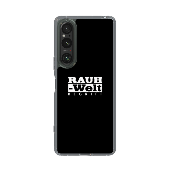 Slim Protection Case［ RAUH-Welt BEGRIFF - Logo - Black ］