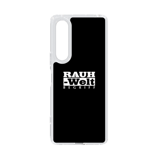 Slim Protection Case［ RAUH-Welt BEGRIFF - Logo - Black ］