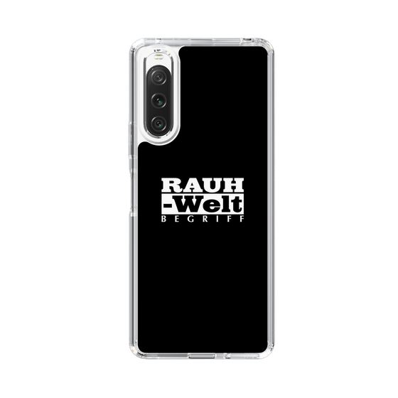 Slim Protection Case［ RAUH-Welt BEGRIFF - Logo - Black ］