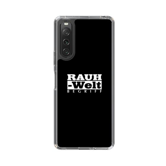 Slim Protection Case［ RAUH-Welt BEGRIFF - Logo - Black ］