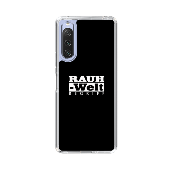 Slim Protection Case［ RAUH-Welt BEGRIFF - Logo - Black ］
