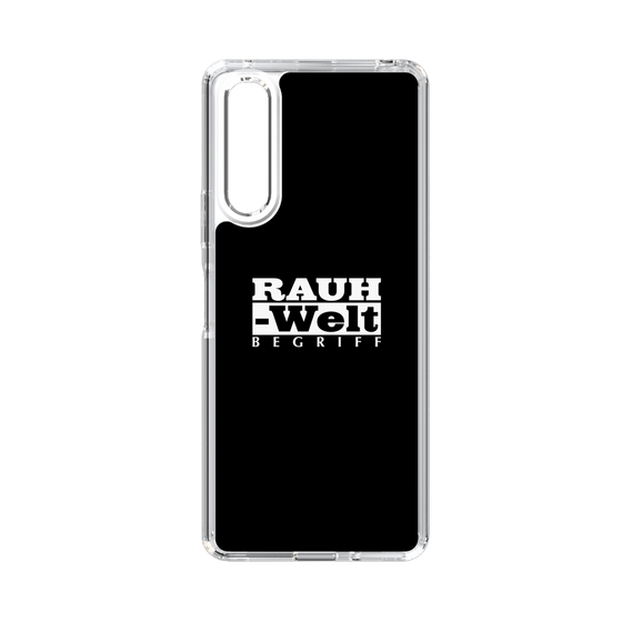 Slim Protection Case［ RAUH-Welt BEGRIFF - Logo - Black ］