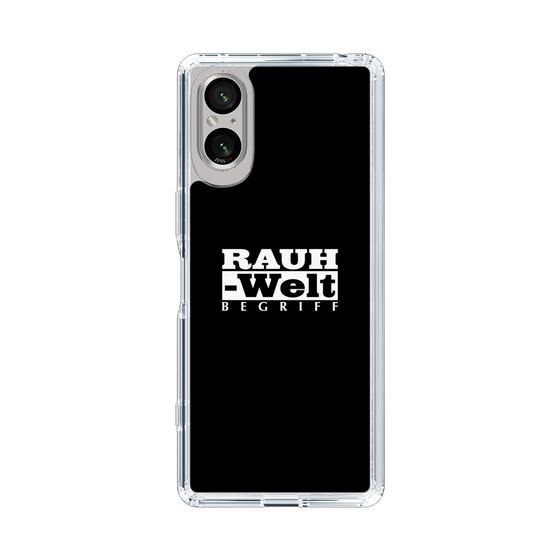 Slim Protection Case［ RAUH-Welt BEGRIFF - Logo - Black ］