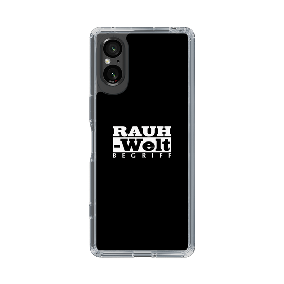 Slim Protection Case［ RAUH-Welt BEGRIFF - Logo - Black ］
