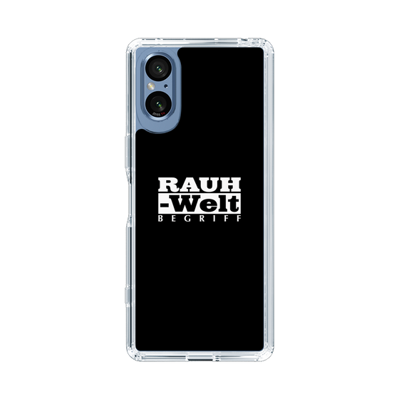 Slim Protection Case［ RAUH-Welt BEGRIFF - Logo - Black ］