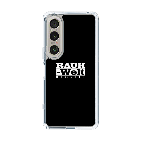 Slim Protection Case［ RAUH-Welt BEGRIFF - Logo - Black ］