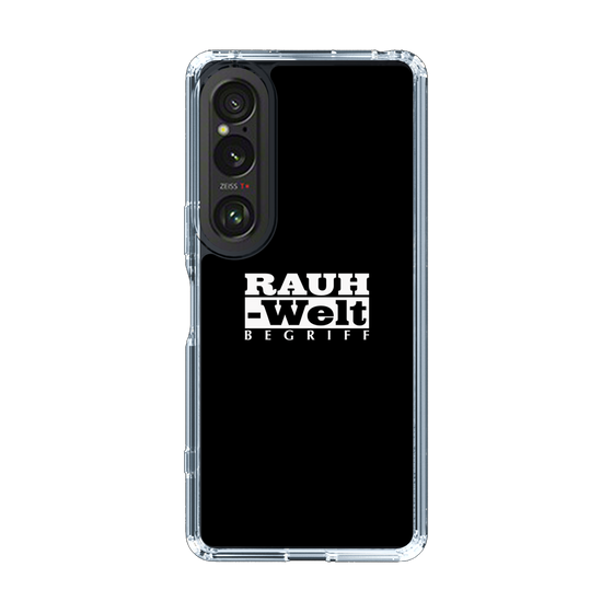 Slim Protection Case［ RAUH-Welt BEGRIFF - Logo - Black ］