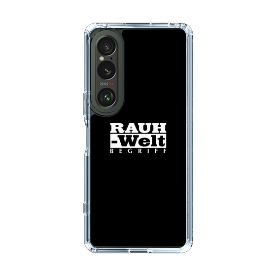 Slim Protection Case［ RAUH-Welt BEGRIFF - Logo - Black ］