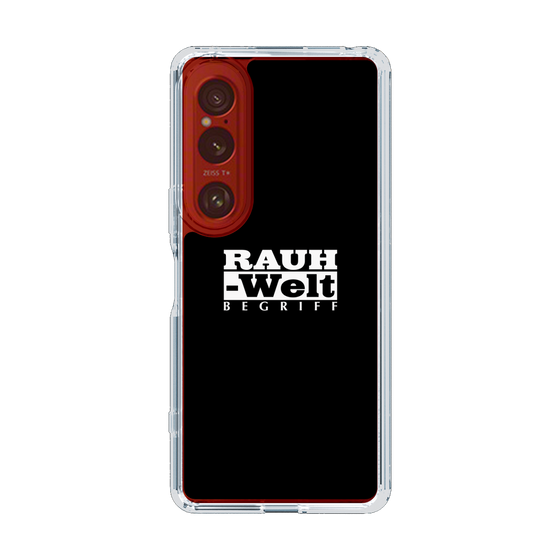 Slim Protection Case［ RAUH-Welt BEGRIFF - Logo - Black ］