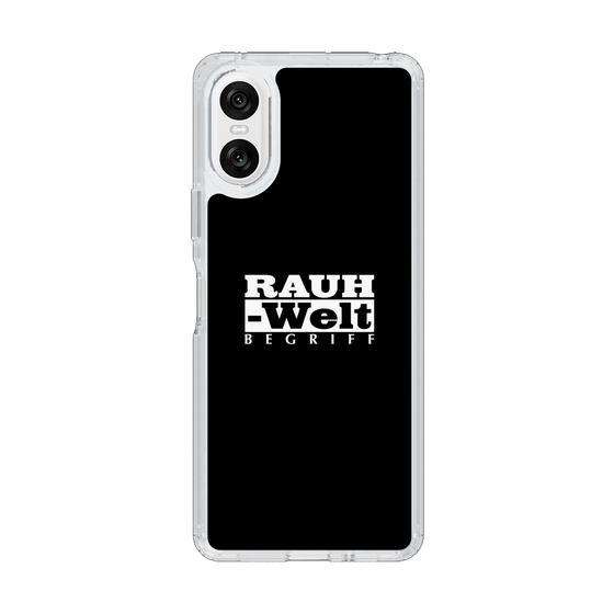 Slim Protection Case［ RAUH-Welt BEGRIFF - Logo - Black ］