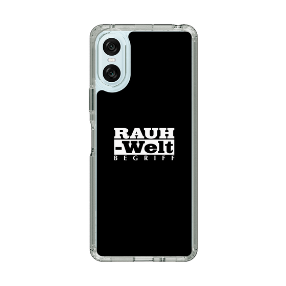 Slim Protection Case［ RAUH-Welt BEGRIFF - Logo - Black ］