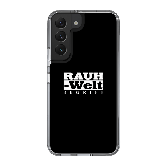 Slim Protection Case［ RAUH-Welt BEGRIFF - Logo - Black ］