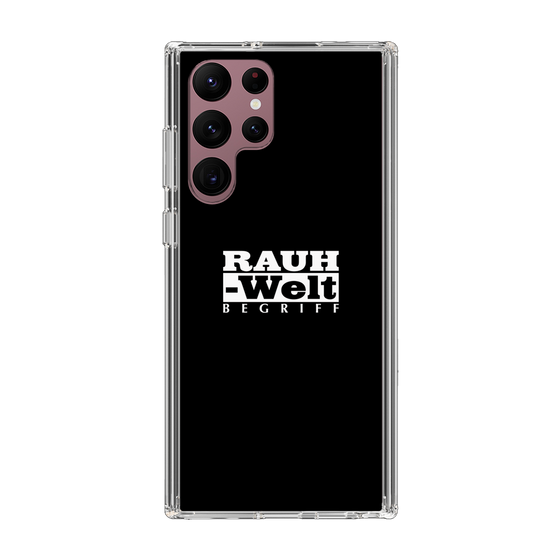 Slim Protection Case［ RAUH-Welt BEGRIFF - Logo - Black ］