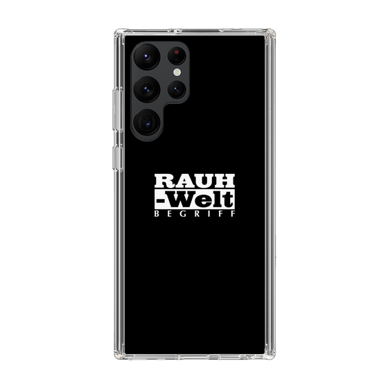 Slim Protection Case［ RAUH-Welt BEGRIFF - Logo - Black ］