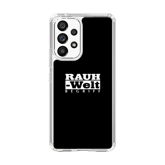 Slim Protection Case［ RAUH-Welt BEGRIFF - Logo - Black ］