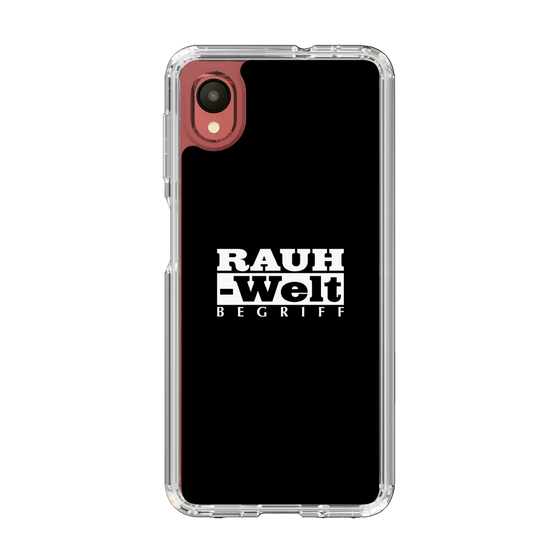 Slim Protection Case［ RAUH-Welt BEGRIFF - Logo - Black ］