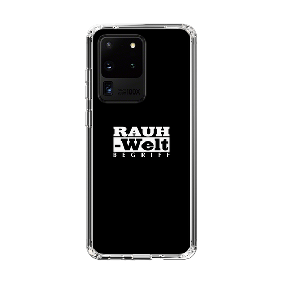 Slim Protection Case［ RAUH-Welt BEGRIFF - Logo - Black ］