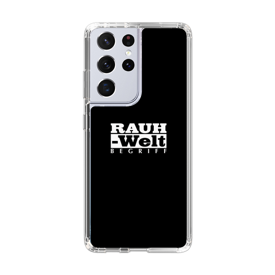 Slim Protection Case［ RAUH-Welt BEGRIFF - Logo - Black ］