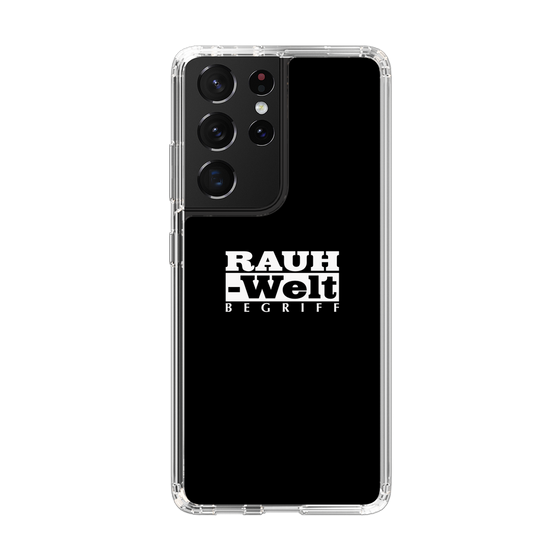 Slim Protection Case［ RAUH-Welt BEGRIFF - Logo - Black ］