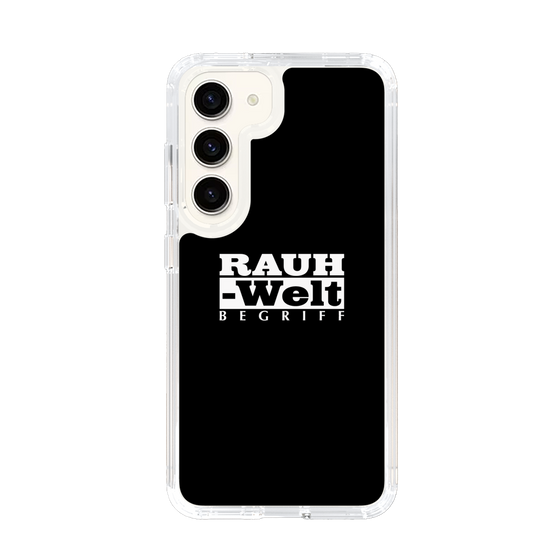 Slim Protection Case［ RAUH-Welt BEGRIFF - Logo - Black ］