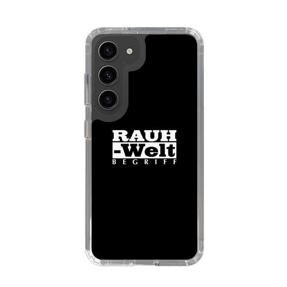 Slim Protection Case［ RAUH-Welt BEGRIFF - Logo - Black ］