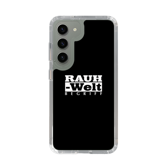 Slim Protection Case［ RAUH-Welt BEGRIFF - Logo - Black ］