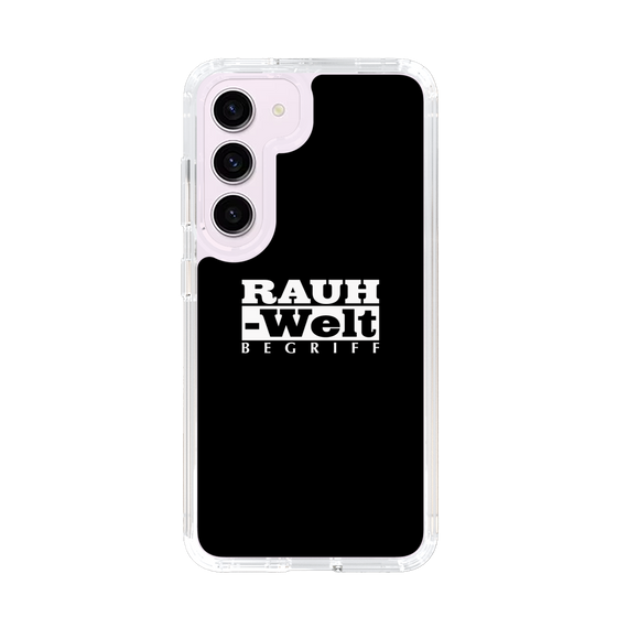 Slim Protection Case［ RAUH-Welt BEGRIFF - Logo - Black ］