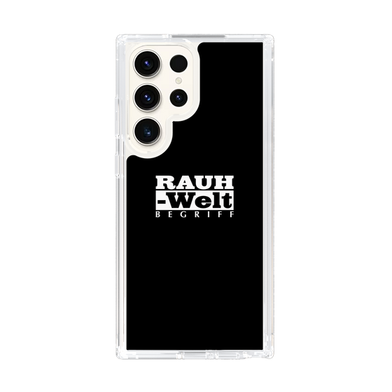 Slim Protection Case［ RAUH-Welt BEGRIFF - Logo - Black ］
