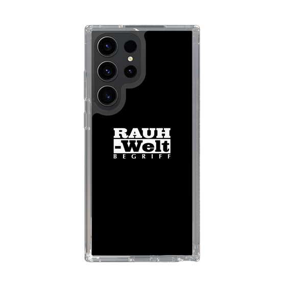 Slim Protection Case［ RAUH-Welt BEGRIFF - Logo - Black ］