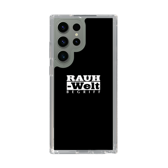 Slim Protection Case［ RAUH-Welt BEGRIFF - Logo - Black ］