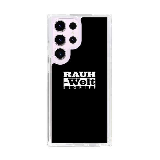 Slim Protection Case［ RAUH-Welt BEGRIFF - Logo - Black ］