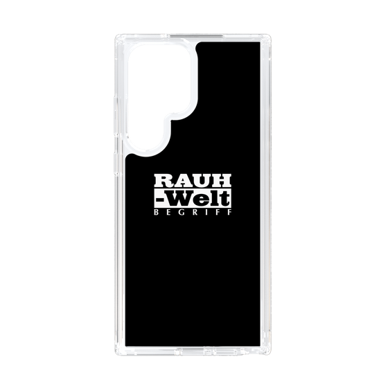 Slim Protection Case［ RAUH-Welt BEGRIFF - Logo - Black ］