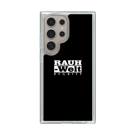 Slim Protection Case［ RAUH-Welt BEGRIFF - Logo - Black ］