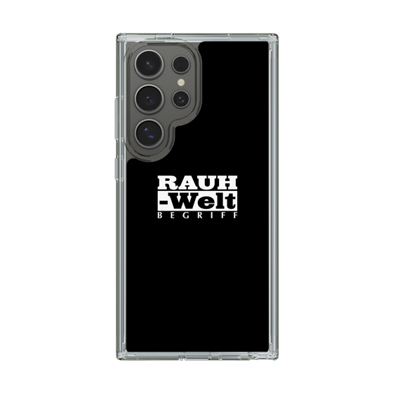 Slim Protection Case［ RAUH-Welt BEGRIFF - Logo - Black ］