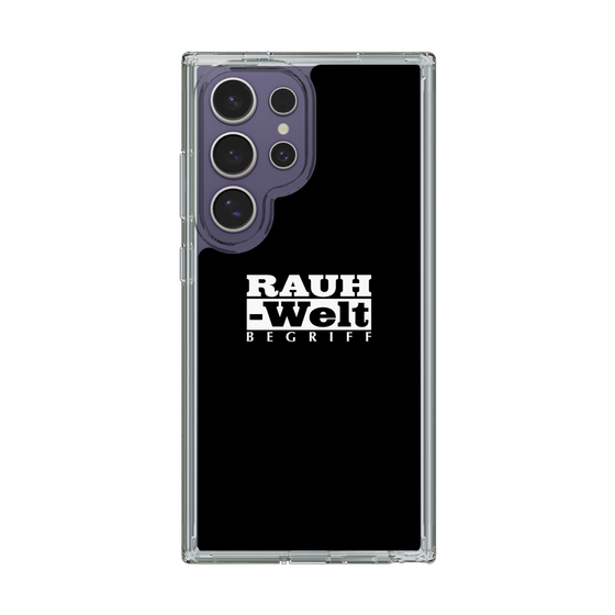Slim Protection Case［ RAUH-Welt BEGRIFF - Logo - Black ］