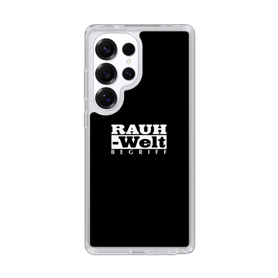 Slim Protection Case［ RAUH-Welt BEGRIFF - Logo - Black ］