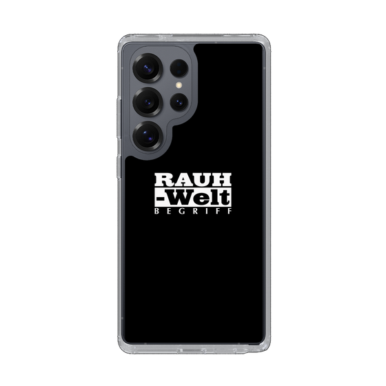 Slim Protection Case［ RAUH-Welt BEGRIFF - Logo - Black ］