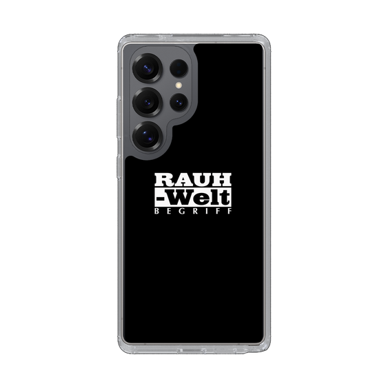 Slim Protection Case［ RAUH-Welt BEGRIFF - Logo - Black ］