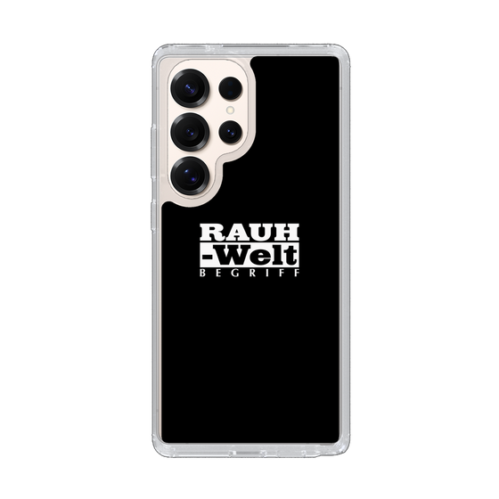 Slim Protection Case［ RAUH-Welt BEGRIFF - Logo - Black ］