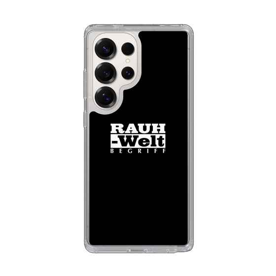 Slim Protection Case［ RAUH-Welt BEGRIFF - Logo - Black ］
