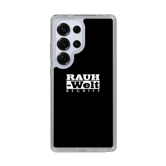 Slim Protection Case［ RAUH-Welt BEGRIFF - Logo - Black ］