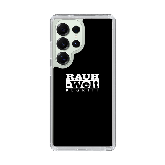 Slim Protection Case［ RAUH-Welt BEGRIFF - Logo - Black ］