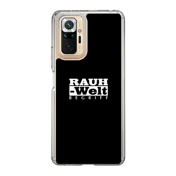 Slim Protection Case［ RAUH-Welt BEGRIFF - Logo - Black ］