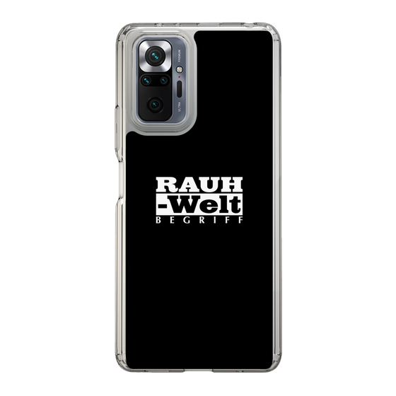 Slim Protection Case［ RAUH-Welt BEGRIFF - Logo - Black ］