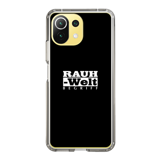 Slim Protection Case［ RAUH-Welt BEGRIFF - Logo - Black ］