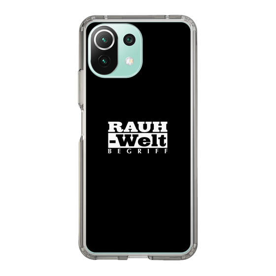 Slim Protection Case［ RAUH-Welt BEGRIFF - Logo - Black ］