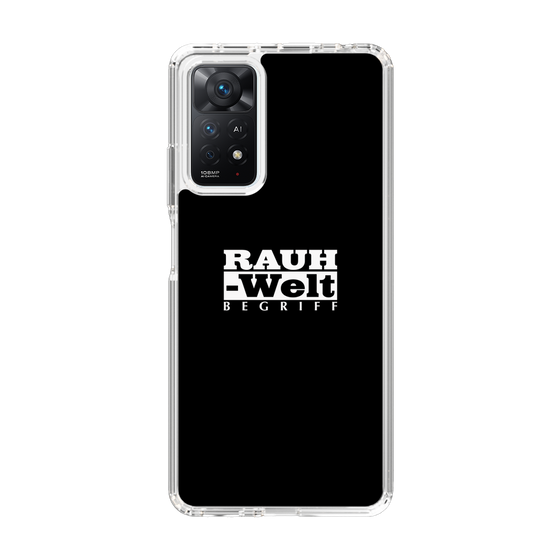 Slim Protection Case［ RAUH-Welt BEGRIFF - Logo - Black ］