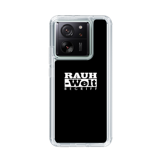 Slim Protection Case［ RAUH-Welt BEGRIFF - Logo - Black ］