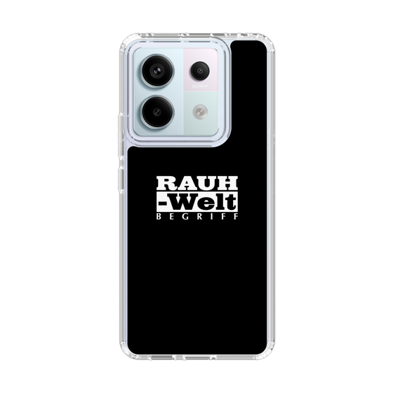 Slim Protection Case［ RAUH-Welt BEGRIFF - Logo - Black ］